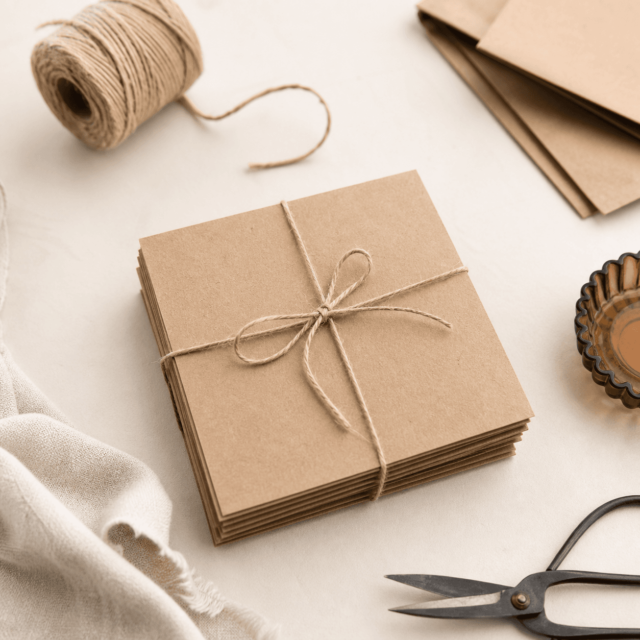 Blank Thank-You Note Cards — Pack of 50 · unprinted
